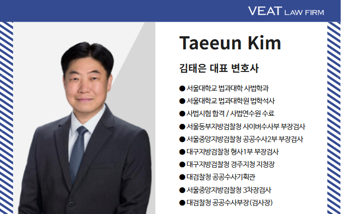 법무법인 비트 김태은 대표 변호사 